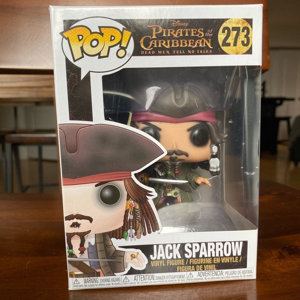 Never Opened Funko Jack Sparrow